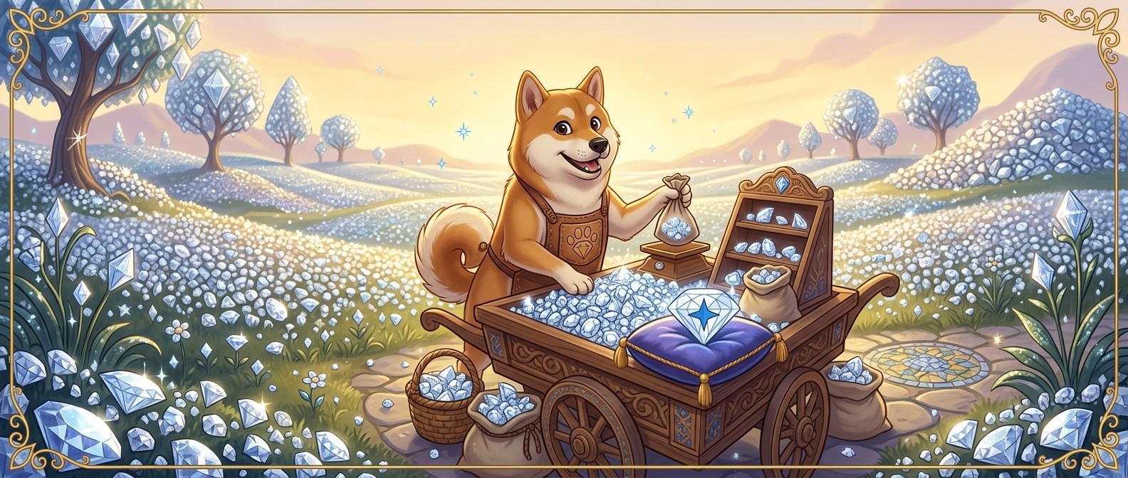 Diamond Dodgecoin banner
