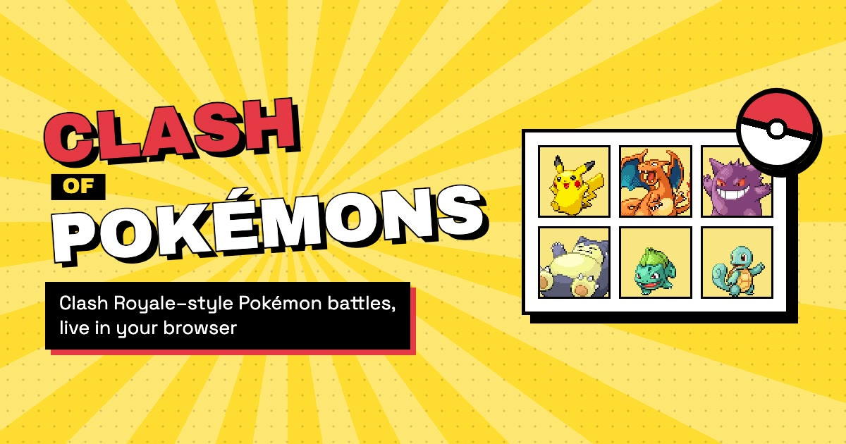 Clash of Pokémons banner